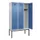 locker,HxBxD 2120x1200x500mm,3vak,vak B 400mm,cil.-slot,voetonderstel
