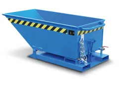 Kiepbak voor spaanders,HxLxB 610x1390x840mm,0,4m³,draagverm. 300kg