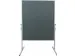 presentatiebord 150x120cm Vilt Grijs frame metaal wit