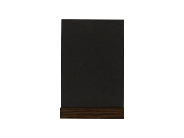 Présentoir de table ardoise Europel A5 vertical noir