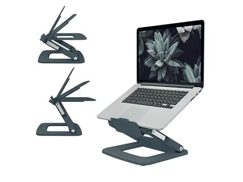 Leitz Ergo Laptopstandaard verstelbare multihoek Grijs