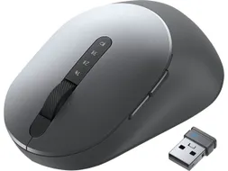 Ms5320W Multi Device muis draadloos grijs MS5320W-GY 5 knoppen rechts