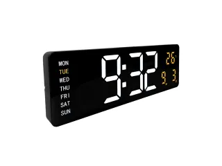 Wandklok NeXtime Super Digi 38,8 x 12,9 cm - 3