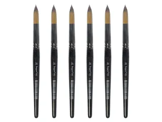 Penseel Kangaro Serie 340 rond Nr. 24 synthetisch doos 6 stuks - 1