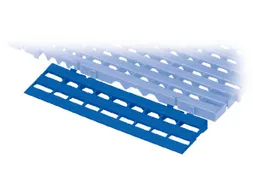 Randlijst Hd-pe Lxbxh 400x110x25mm Blauw