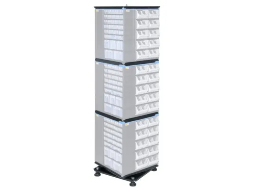 Draaistandaard,HxBxD 1710x445x445mm
