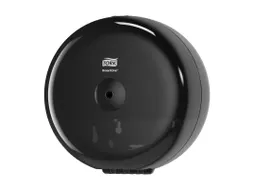Tork 681008 T9 SmartOne Mini Toiletpapier Dispenser Elevation Zwart