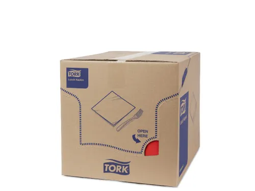 Tork 477417 Lunchservet Advanced Rood 33x33cm