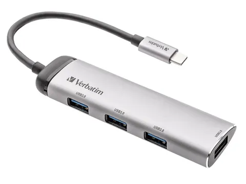 Verbatim Usb-C Multiport Hub 49147 4X Usb 3.2 Gen1 Typ A