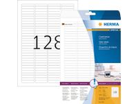 Etiket Herma 5071 43.2x8.5mm Dia Wit 3200 stuks
