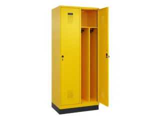 locker voor scheiding van kleding,HxBxD 1950x800x500mm,2vak - 1