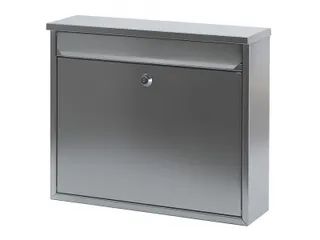 Wandbrievenbus 31.5cm RVS - 1