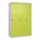 locker,HxBxD 1850x1200x500mm,3vak,vak B 400mm,draaigrendel