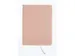 Carnet de croquis PU couverture rigide 80 feuilles A5 vieux rose