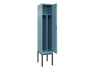 locker voor scheiding van kleding,HxBxD 2120x400x500mm,1vak - 1