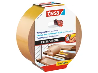 Tapijttape extra sterk tesa 5696 50mmx25m dubbelzijdig - 1