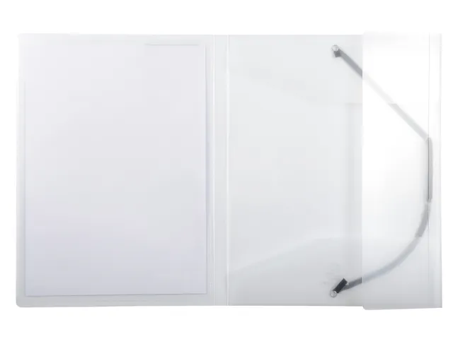 Elastomap Exacompta Kreacover A4 3 kleppen PP assorti