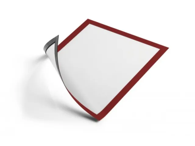 Pochette magnétique A5 Rouge