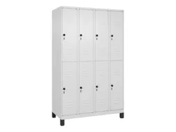 dubbeldekse locker,HxBxD 1950x1200x500mm,4x2vak.,vak B 300mm