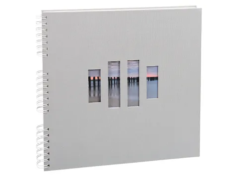 Fotoalb ZEN 32x32cm 60bl grijs