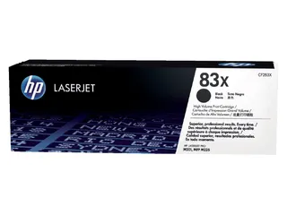 HP 83X Toner CF283X Zwart 2200 Pagina’s Origineel - 1
