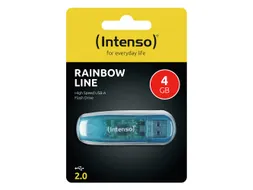 Intenso Usb Stick 2.0 4gb Blauw