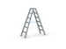 veiligheidsladder,beide zijden,2x6treden m. R13-laag,balk L 1,7m