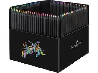 Kleurpotlood Faber-Castell Black Edition 100 stuks in karton etui - 1