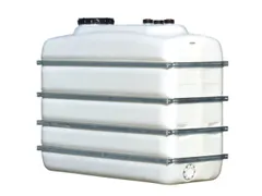 Opslagtank Ruimtebesparend Pe Hxlxb 1950x2430x1000mm 4000 Liter Wit