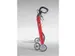 TrustCare Binnen Rollator Let's Go Indoor Opklapbaar Rood/Grafiet