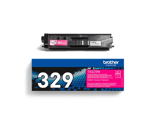 Tonercartridge Brother TN-329M rood