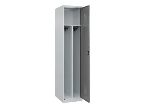 locker voor scheiding van kleding,HxBxD 1850x400x500mm,1vak