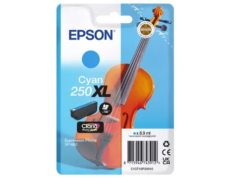 Inktcartridge Epson 250XL T16P24 blauw