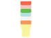 Fiche-T planning Nobo n°1.5 jaune 36mm