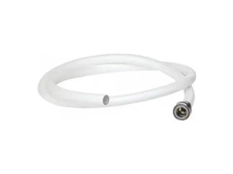 Vikan Uitvoerslang 1/2 inch met snelkoppeling Wit 15 meter