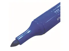 BST DetectaMark Permanent Marker ST1M Fine Tip Nib 120x18mm blauw