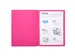 Dossiermap FOREVER 250 100% gerecycleerd 24x32cm Fuchsia 100 Stuks