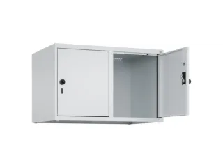 opzetkast,v. locker,2vak.,vak B 400mm,HxBxD 500x800x500mm,draaigrendel - 1