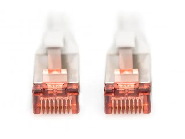 CAT 6 S-FTP patchkabel Cu LSZH AWG 27/7 Lengte 30m Grijs