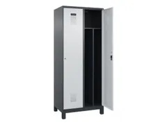 locker voor scheiding van kleding,HxBxD 1950x800x500mm,2vak