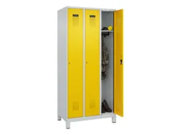 locker,HxBxD 1950x900x500mm,3vak,vak B 300mm,cil.-slot,voeten