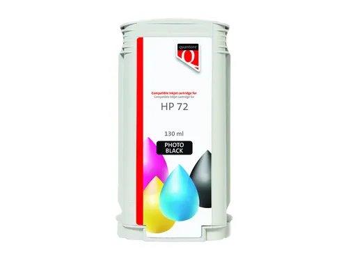 Inktcartridge Quantore alternatief tbv HP 72 C9370A foto zwart