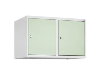 opzetkast,v. locker,2vak.,vak B 400mm,HxBxD 500x800x500mm,cilinderslot - 2
