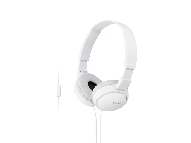 Koptelefoon Sony ZX110AP bedraad 3.5mm jack over ear wit