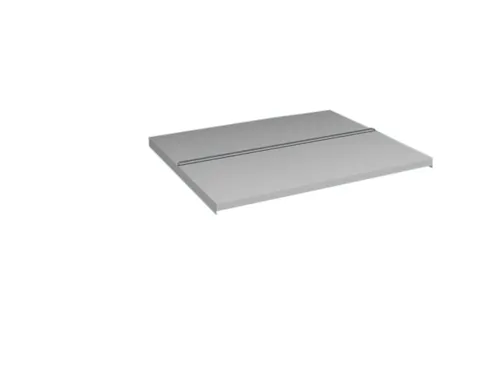 legbord,v. dossierstelling,BxD 750x600mm,vakl. 90kg,m. aanslagrand