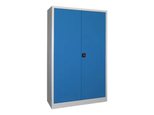 grootvolumekast met openslaande deuren,RAL7035,front RAL5012
