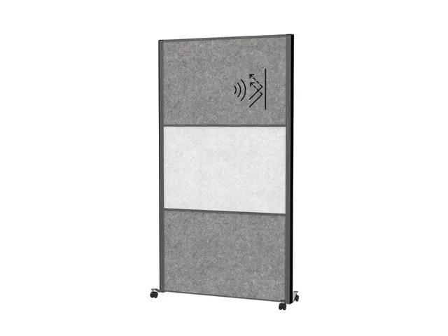 MAULconnecto Scheidingswand 2x Donker 1x Licht Mobiel Antraciet