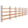 palletstelling,basis+5xaanbouw,HxBxD 4620x16900x750mm,vakl. 3000kg