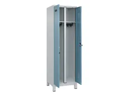 locker voor scheiding van kleding,HxBxD 1950x600x500mm,2vak