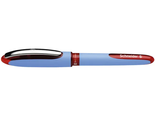 Rollerball Schneider One Hybrid N 0.3mm Rood